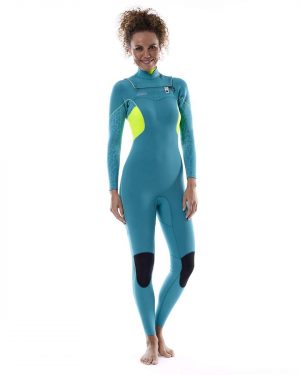 Jobe Victoria 3/2MM Chest Zip Teal Blue Ladies Wetsuit | S