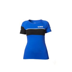 Genuine Yamaha Paddock Blue T-Shirt Ladies