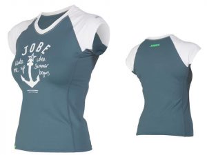 Jobe Rash Guard V Neck Chrome