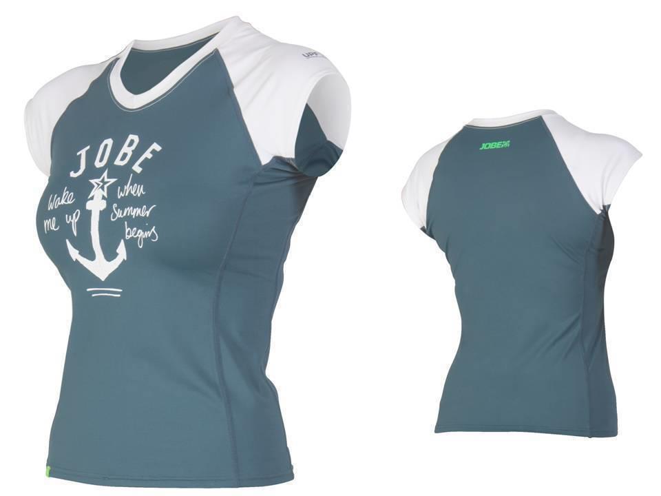 Jobe Rash Guard V Neck Chrome